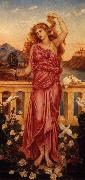 Evelyn De Morgan Helen of Troy oil painting artist
